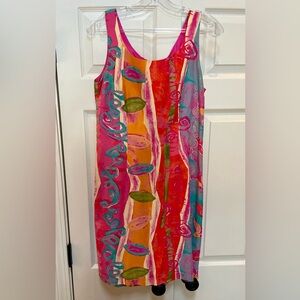 Vibrant Multicolor Sleeveless Dress
